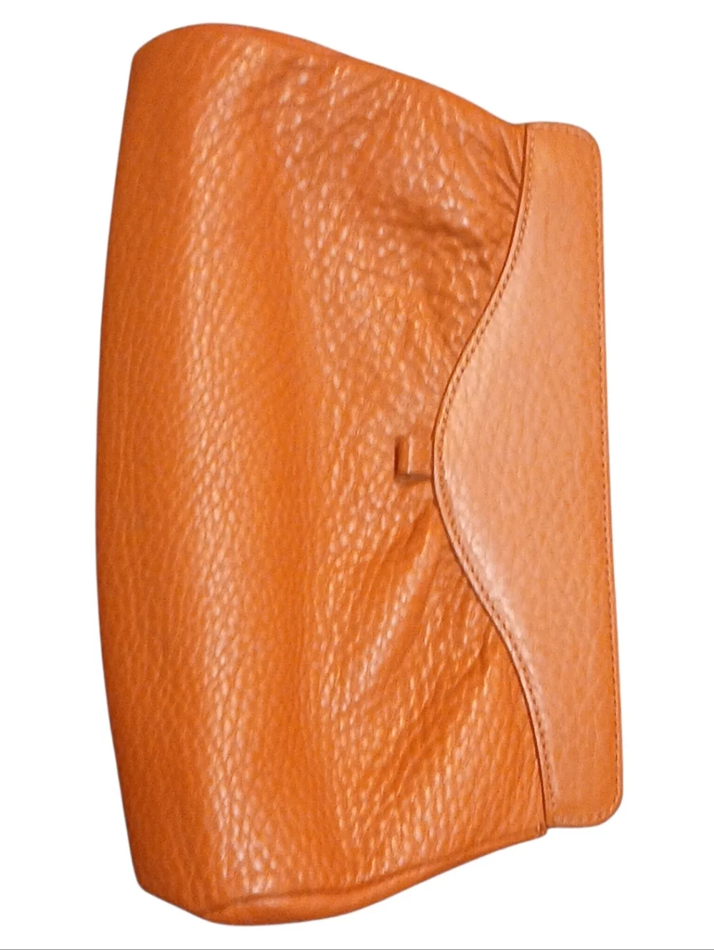 Cole Hann - NWOT, Rust Colored Hand Bag, Double Magnetic Closure, Inside Pocket. - Picture 4 of 14